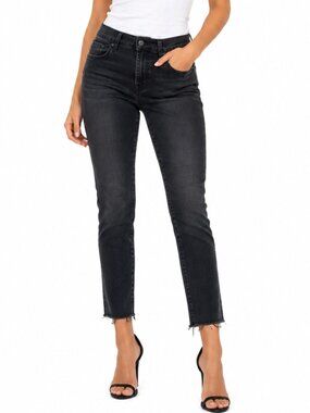 7 For All Mankind Black Roxanne Jeans Size 28